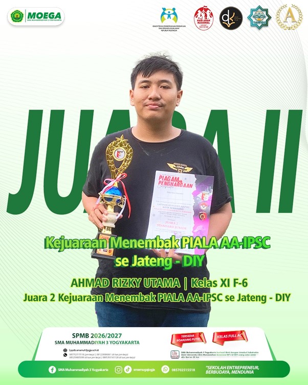 Murid Muga Mendapat Medali Perak  Cabang Olah Raga Menembak