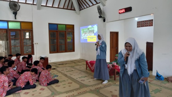 KEGIATAN PROMOSI SPMB DI SMP MUH PLERET YOGYAKARTA